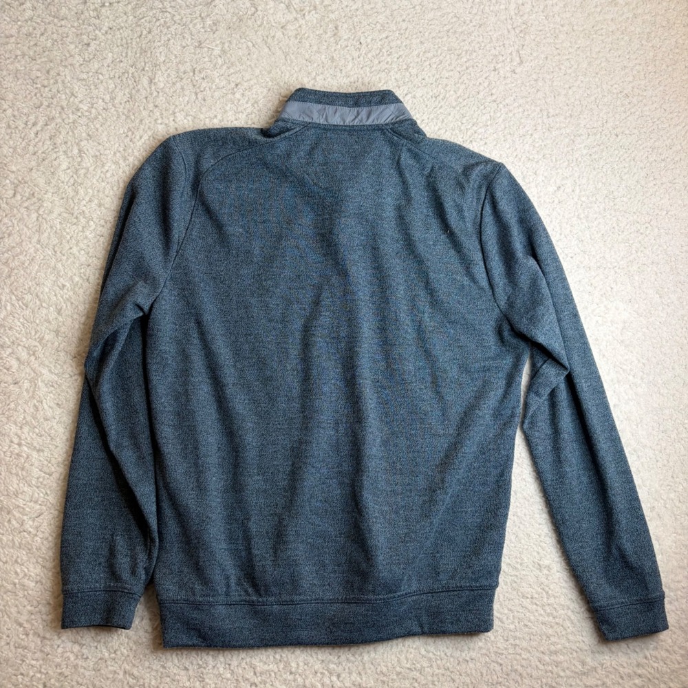 Johnnie-O Reflex Quarter Zip Pullover Sterling Blue Heathered JMKO2510 Mens S - Picture 5 of 7